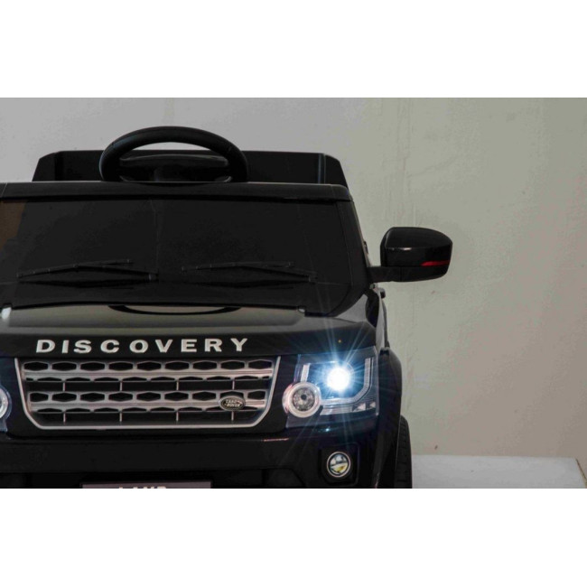 Детская аккумуляторная машинка Land Rover Discovery Черная