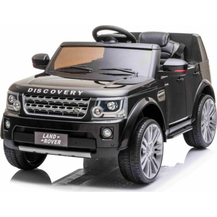 Дитяча акумуляторна машинка Land Rover Discovery Чорна