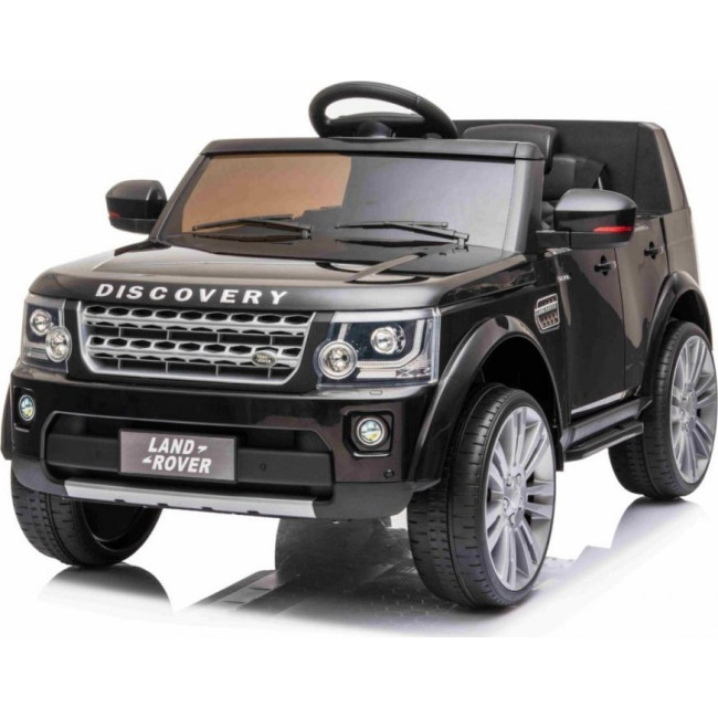 Детская аккумуляторная машинка Land Rover Discovery Черная