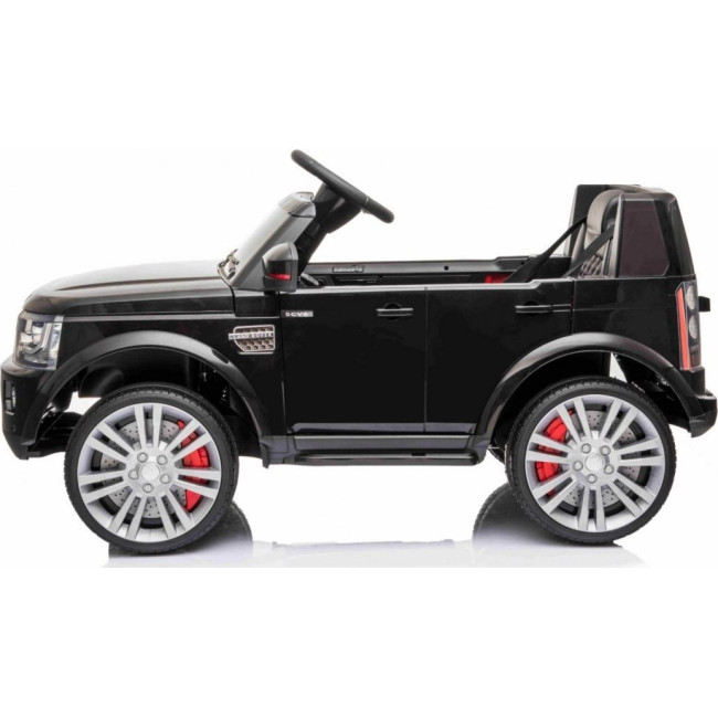 Детская аккумуляторная машинка Land Rover Discovery Черная