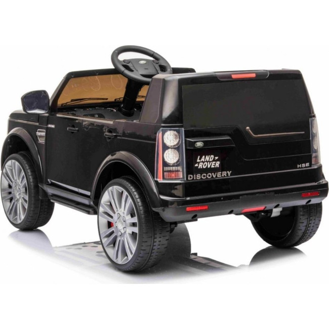 Детская аккумуляторная машинка Land Rover Discovery Черная