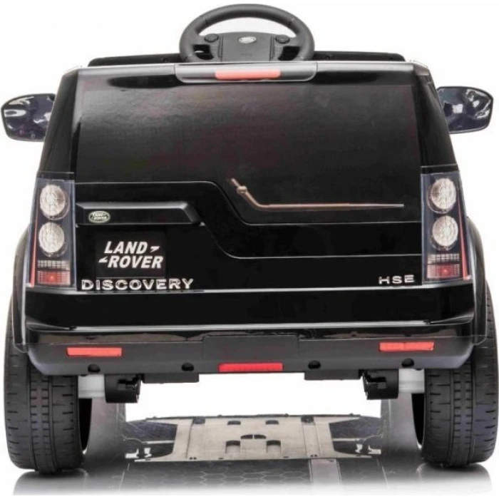 Дитяча акумуляторна машинка Land Rover Discovery Чорна