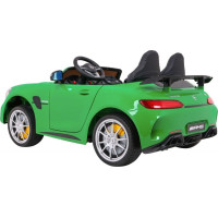Дитяча акумуляторна машинка Mercedes-Benz GT R Зелена