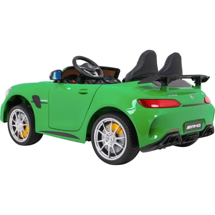 Дитяча акумуляторна машинка Mercedes-Benz GT R Зелена