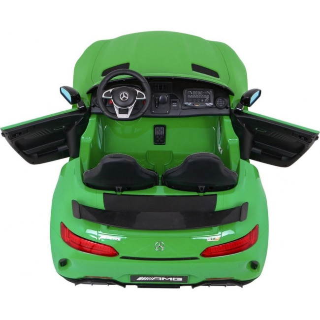 Детская аккумуляторная машинка Mercedes-Benz GT R Зеленая
