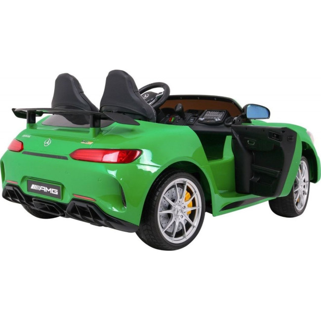 Детская аккумуляторная машинка Mercedes-Benz GT R Зеленая