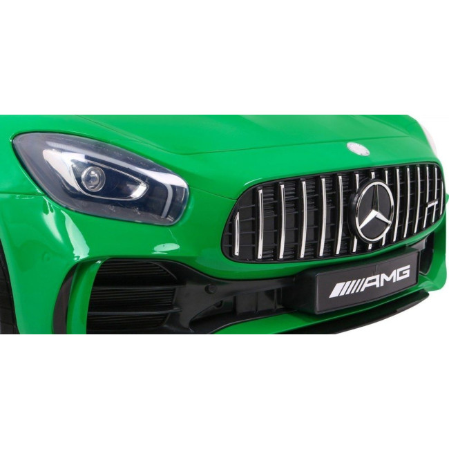 Детская аккумуляторная машинка Mercedes-Benz GT R Зеленая