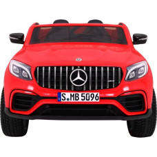 Детская аккумуляторная машинка Mercedes GLC 63S Красная