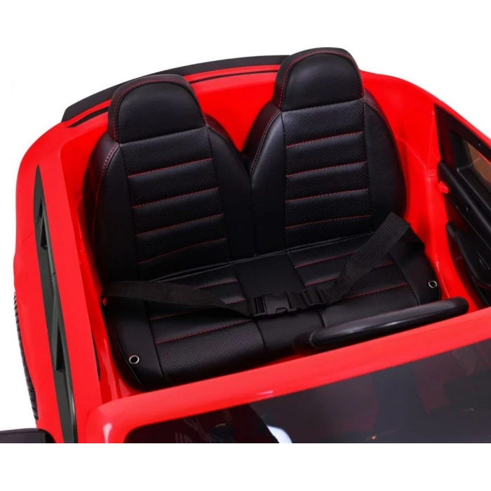 Дитяча акумуляторна машинка Mercedes GLC 63S Червона