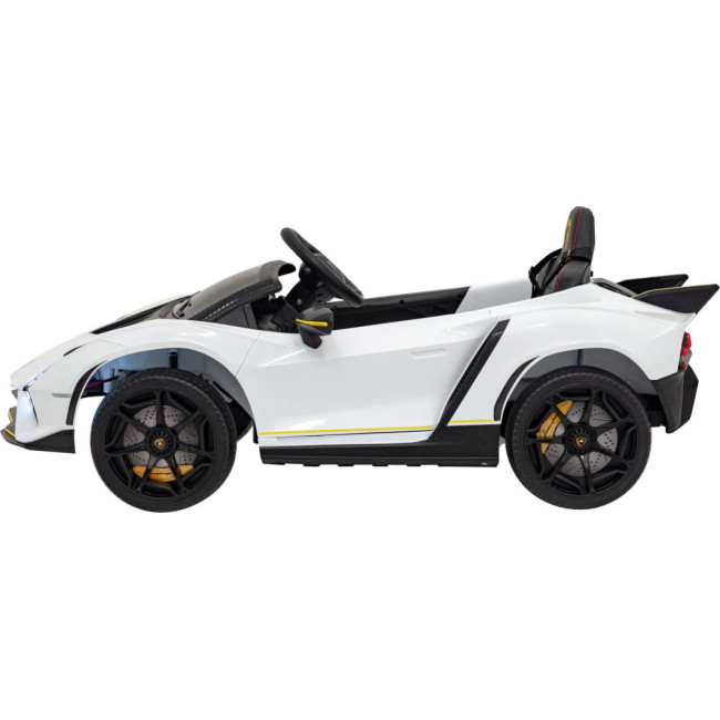 Детская аккумуляторная машинка Lamborghini Invencible Белая