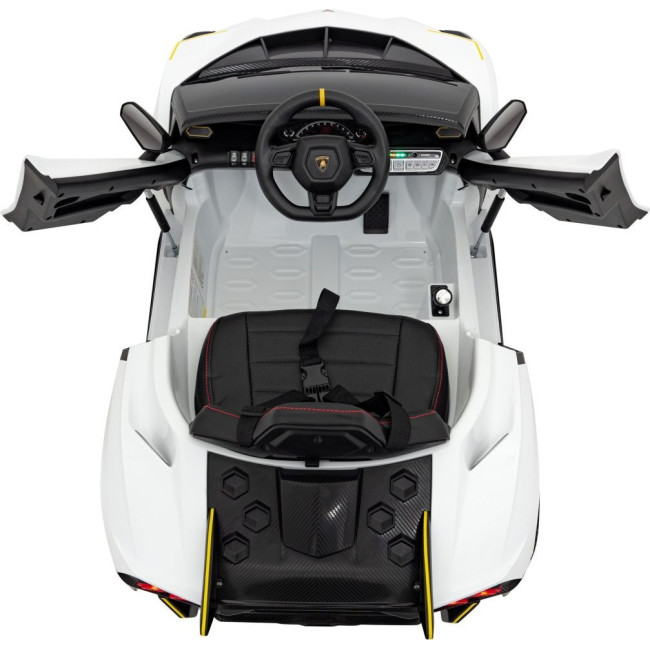 Детская аккумуляторная машинка Lamborghini Invencible Белая