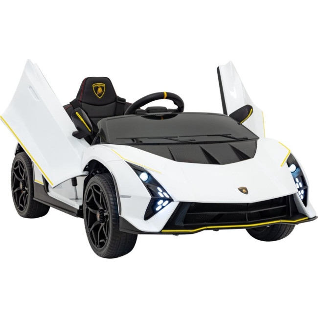 Детская аккумуляторная машинка Lamborghini Invencible Белая