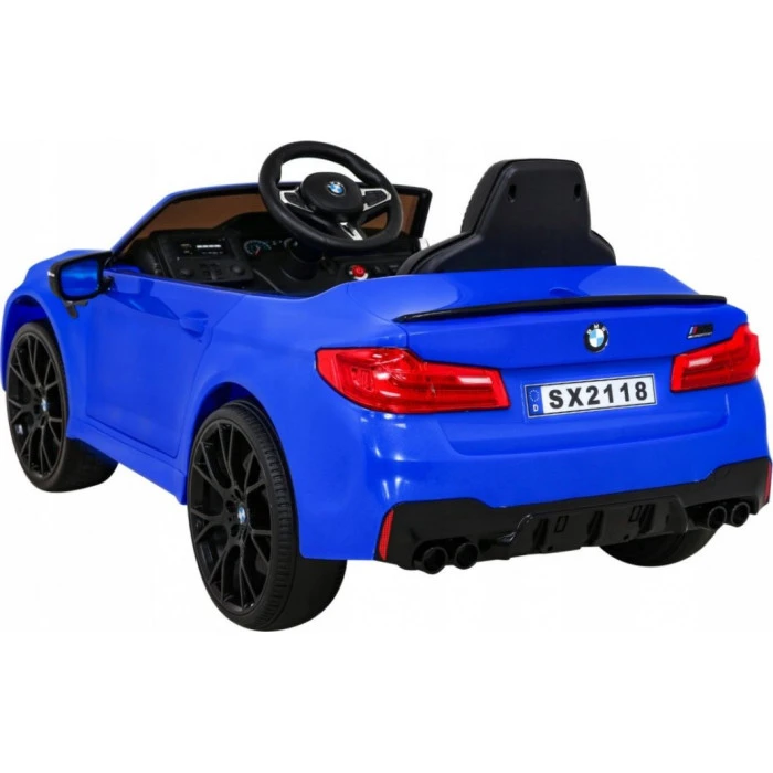 Детская аккумуляторная машинка BMW M5 DRIFT Синяя