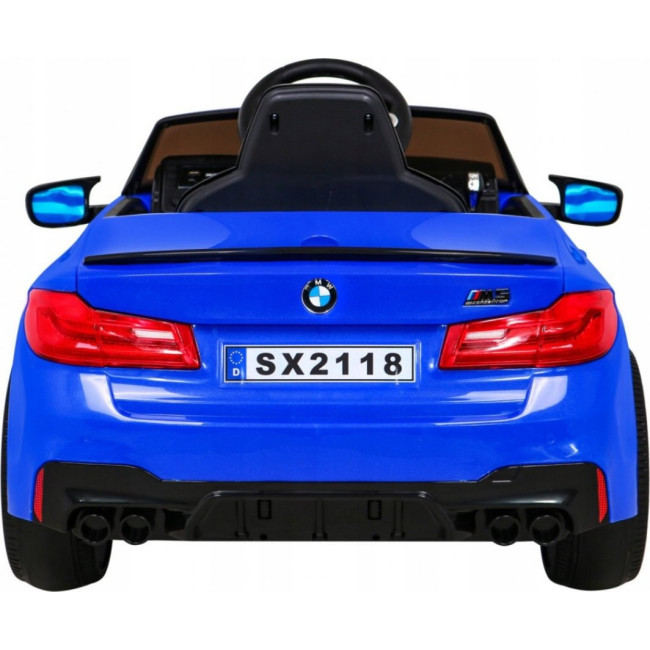 Детская аккумуляторная машинка BMW M5 DRIFT Синяя