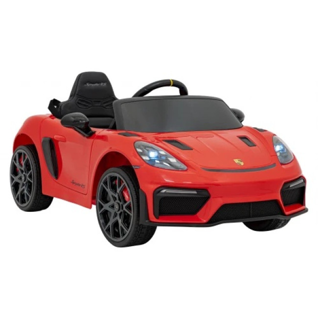 Детская аккумуляторная машинка Porsche 718 MP4 Красная