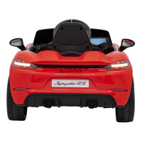 Детская аккумуляторная машинка Porsche 718 MP4 Красная