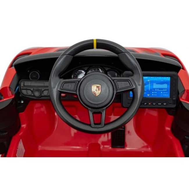 Детская аккумуляторная машинка Porsche 718 MP4 Красная
