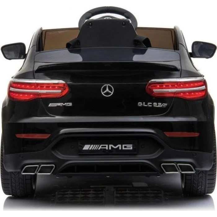 Дитяча акумуляторна машинка Mercedes Benz GLC63S Чорна