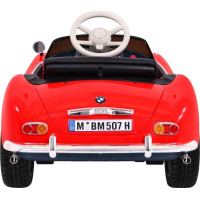 Детская аккумуляторная машинка BMW 507 Retro Красная
