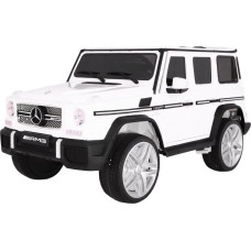 Детская аккумуляторная машинка Mercedes AMG G65 Белая
