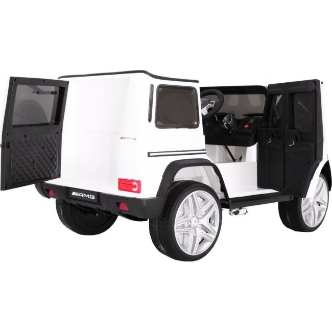 Детская аккумуляторная машинка Mercedes AMG G65 Белая