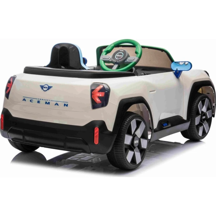 Дитяча акумуляторна машинка Mini Concept Aceman Біла