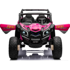 Детская аккумуляторная машинка багги UTV X3 Off-Road розовая