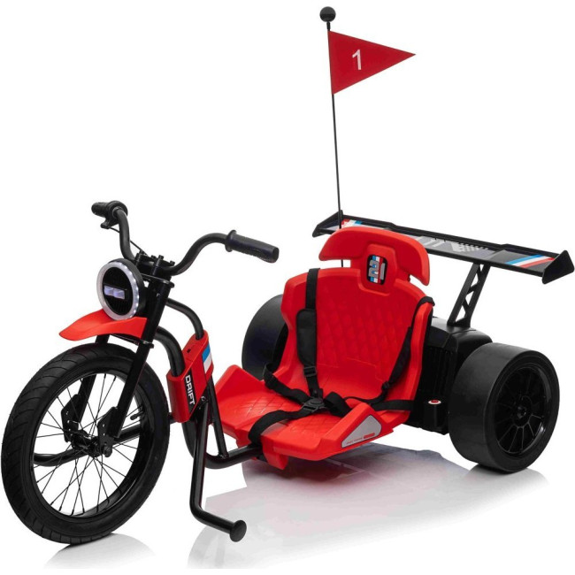 Детская аккумуляторная машинка DRIFT BIKE 21 Красная