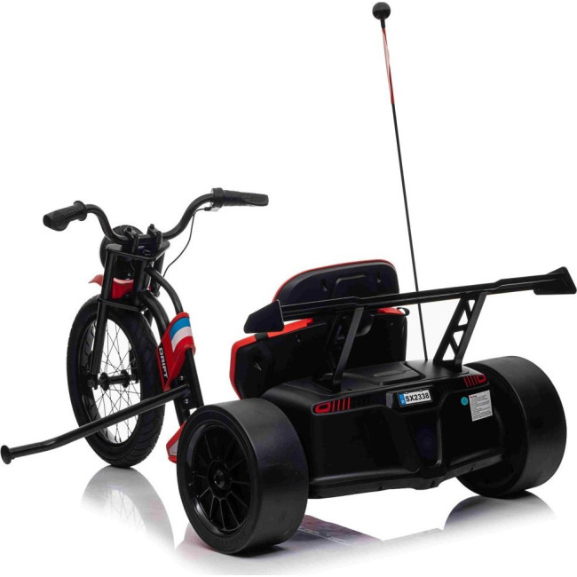 Детская аккумуляторная машинка DRIFT BIKE 21 Красная