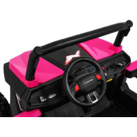 Детская аккумуляторная машинка Багги SuperStar Розовая