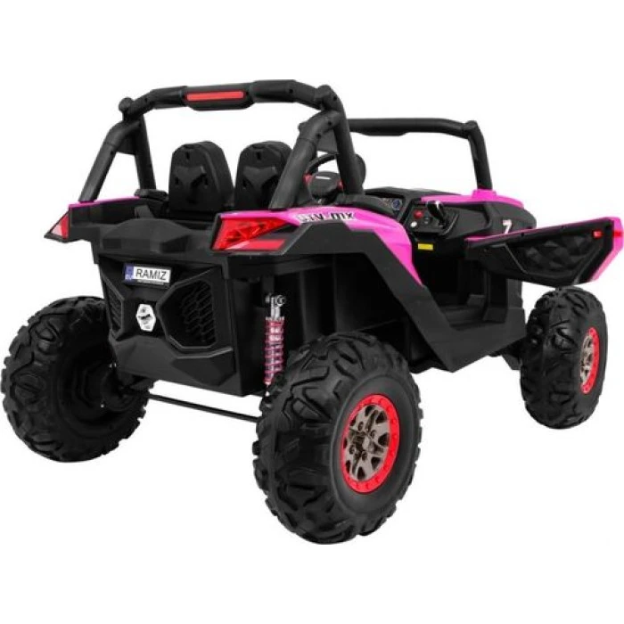 Детская аккумуляторная машинка Багги SuperStar Розовая