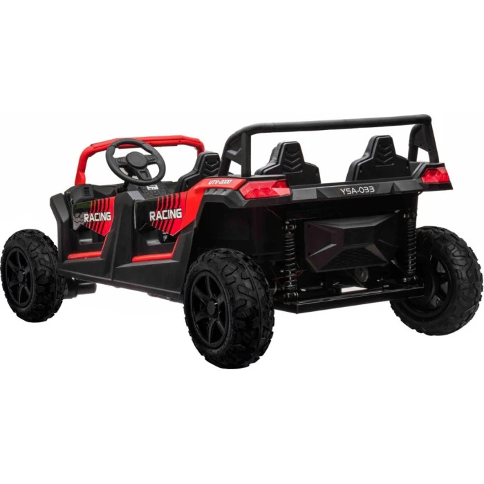 Детская аккумуляторная машинка Багги ATV RACING UTV2000 с литий-ионным аккумулятором, красная