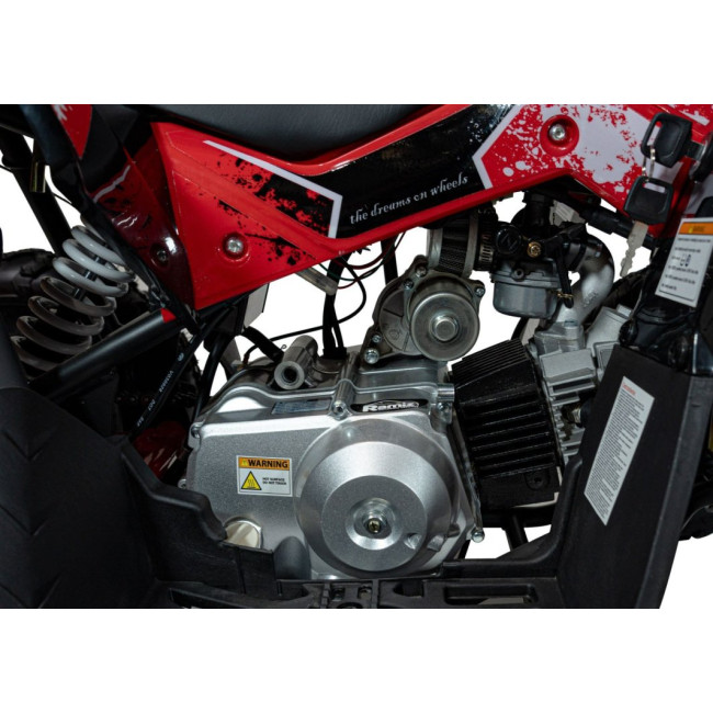 Детский аккумуляторный квадроцикл RENEGADE HIPERFECT 110CC Красный