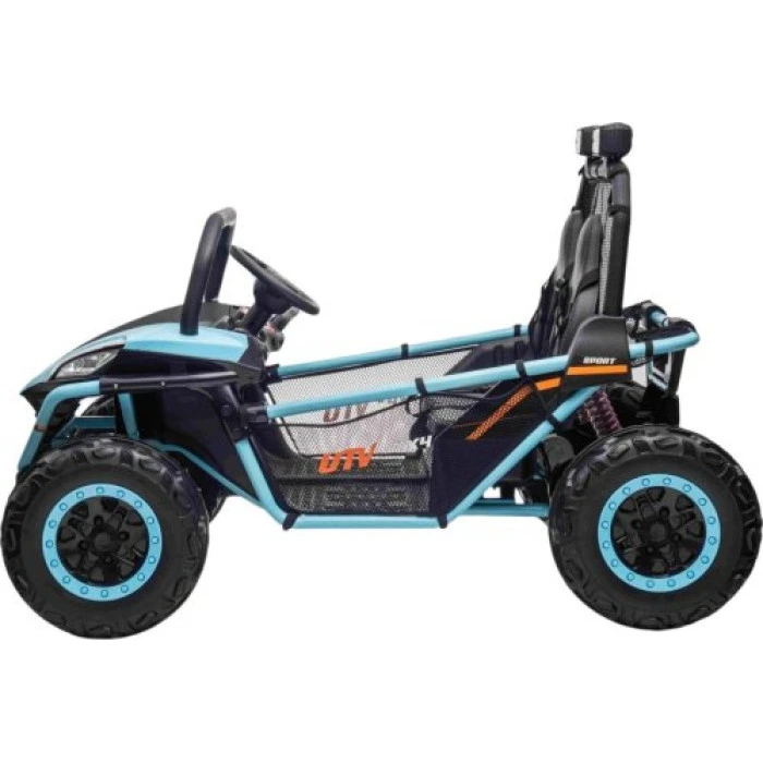 Детская аккумуляторная машинка Багги FASTER Голубая