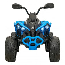 Детский аккумуляторный квадроцикл Maverick Quad Голубой