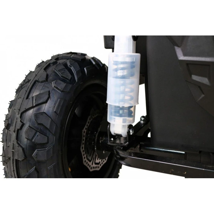 Детская аккумуляторная машинка Багги Strong Racing ATV для 2 детей Белая