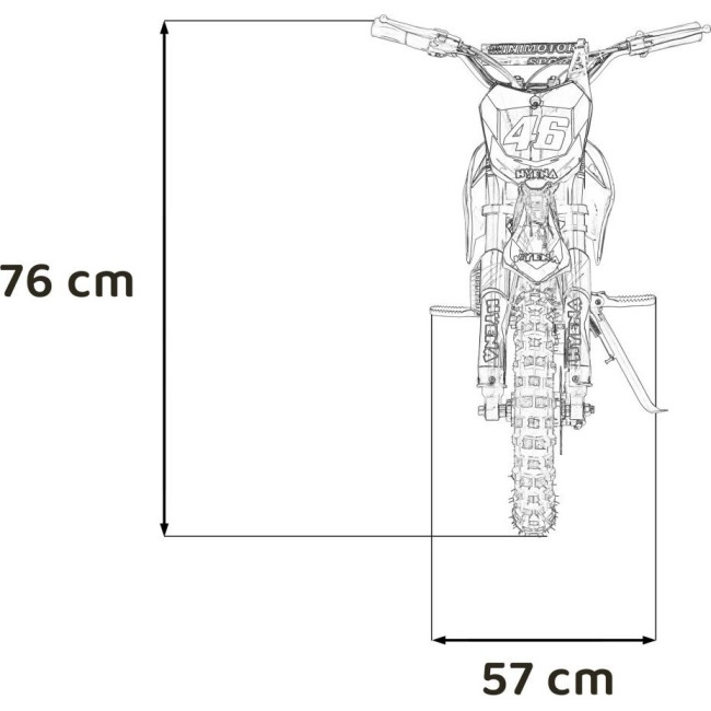 Детский аккумуляторный мотоцикл RENEGADE 50R Синий