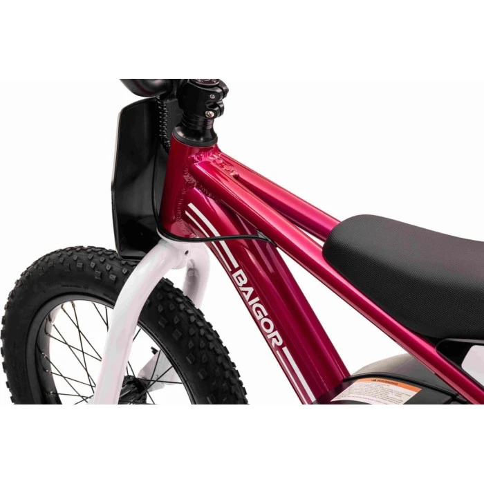 Дитячий акумуляторний мотоцикл BAIGOR 23 PRO Рожевий