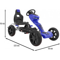 Детский педальный картинг Grand Ride 3+Синий