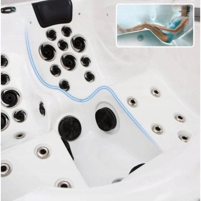 Джакузи садовое Home Deluxe IND-230 215 см х 83 см (IND-230) 3-местное