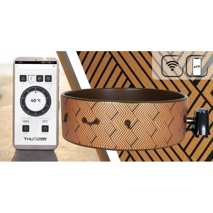 Джакузи-SPA надувное Thunder LOFT 6-местное