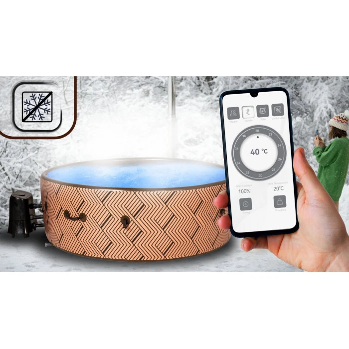 Джакузи-SPA надувное Thunder LOFT 6-местное