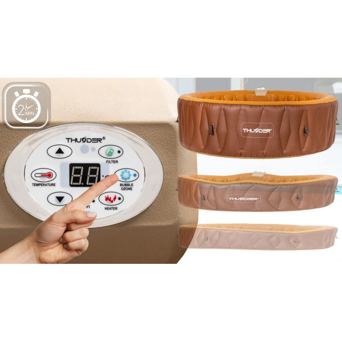 Джакузи-SPA надувное Thunder MOCHA 6-местное