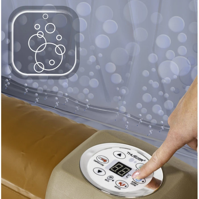 Джакузи-SPA надувное Thunder MOCHA 6-местное