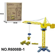 Детский строительный кран EKO + транспортные средства