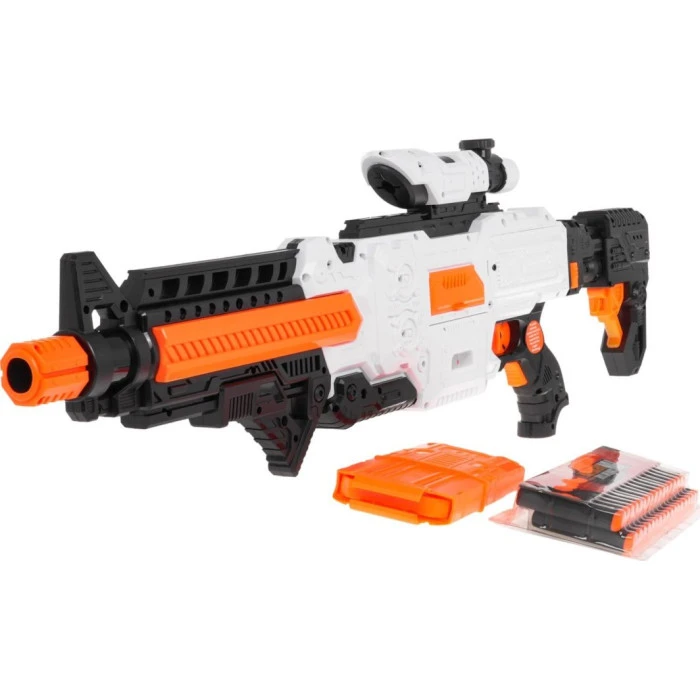 Детская винтовка Fast Pioneer 8+ Прицел + магазин + 36 мягких шаров