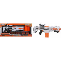 Велика дитяча рушниця 8+ аксесуарів + 48 м'яких куль Fast Pioneer Toy Gun