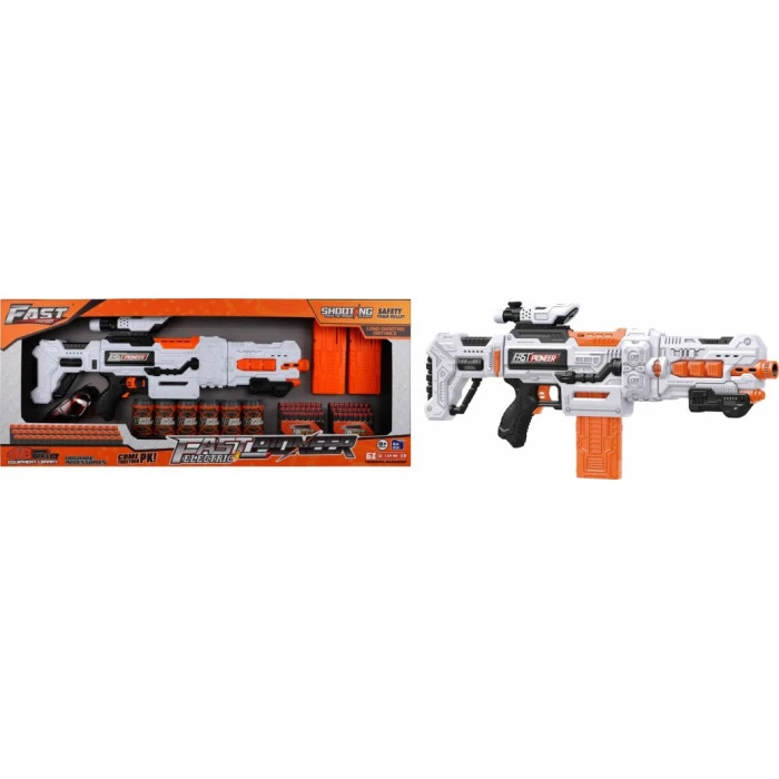 Большое детское ружье 8+ аксессуаров + 48 мягких шаров Fast Pioneer Toy Gun