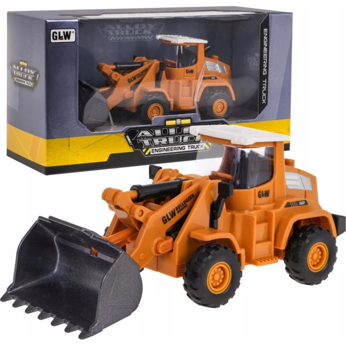 Детский игрушечный бульдозер с металлическим ковшом GLW ZAU.8845