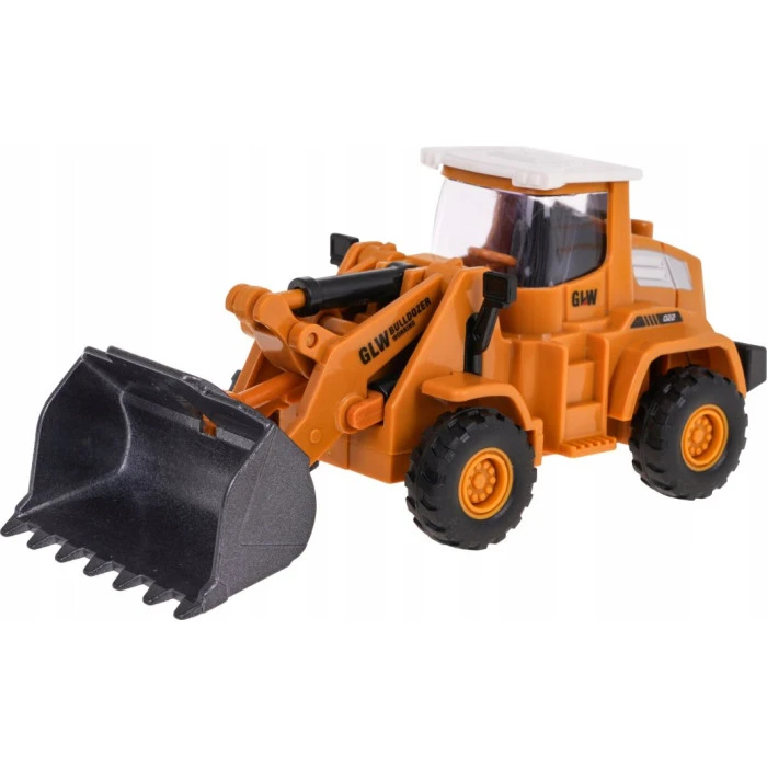 Детский игрушечный бульдозер с металлическим ковшом GLW ZAU.8845